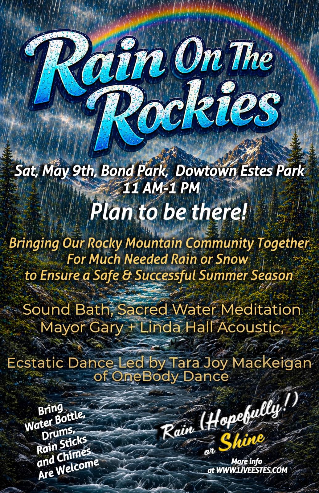 Rain on the Rockies flyer